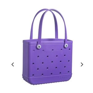 NWT Bogg Bag baby size purple 15”x13”x5.25”